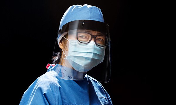 Nurse in full PPE