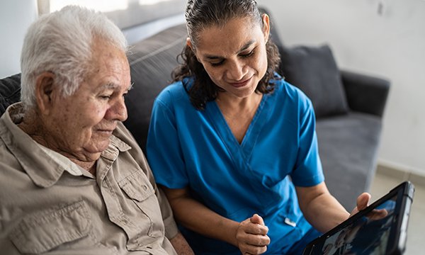 Virtual wards and Hospital at Home services will be vital to older people's care