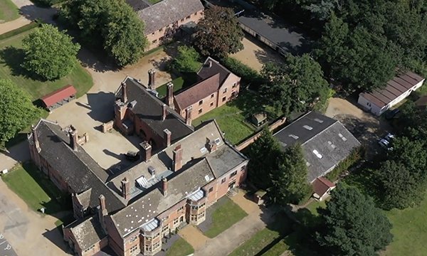Aerial photograph of the now-closed Cawston Park Hospital, where inspectors found consistent failures